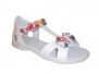Kornecki 4752 biele, dievčenské letné sandále