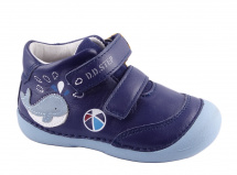 D.D.Step - 015-198 blue, celoročná obuv 