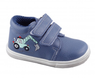 JONAP J022/M/V bagr modrá, detská celoročná obuv